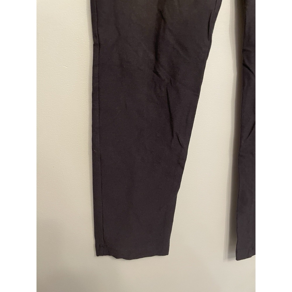 Eileen Fisher Ankle Pullon Pants Women Size Medium Gray Stretch Comfort Office - Picture 5 of 7